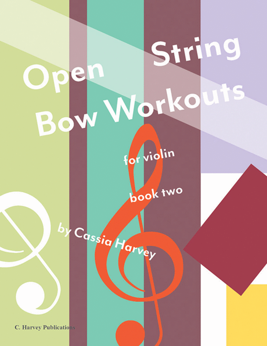 Open String Bow Workouts for Violin, Book Two Violin scores gallery preview page 1