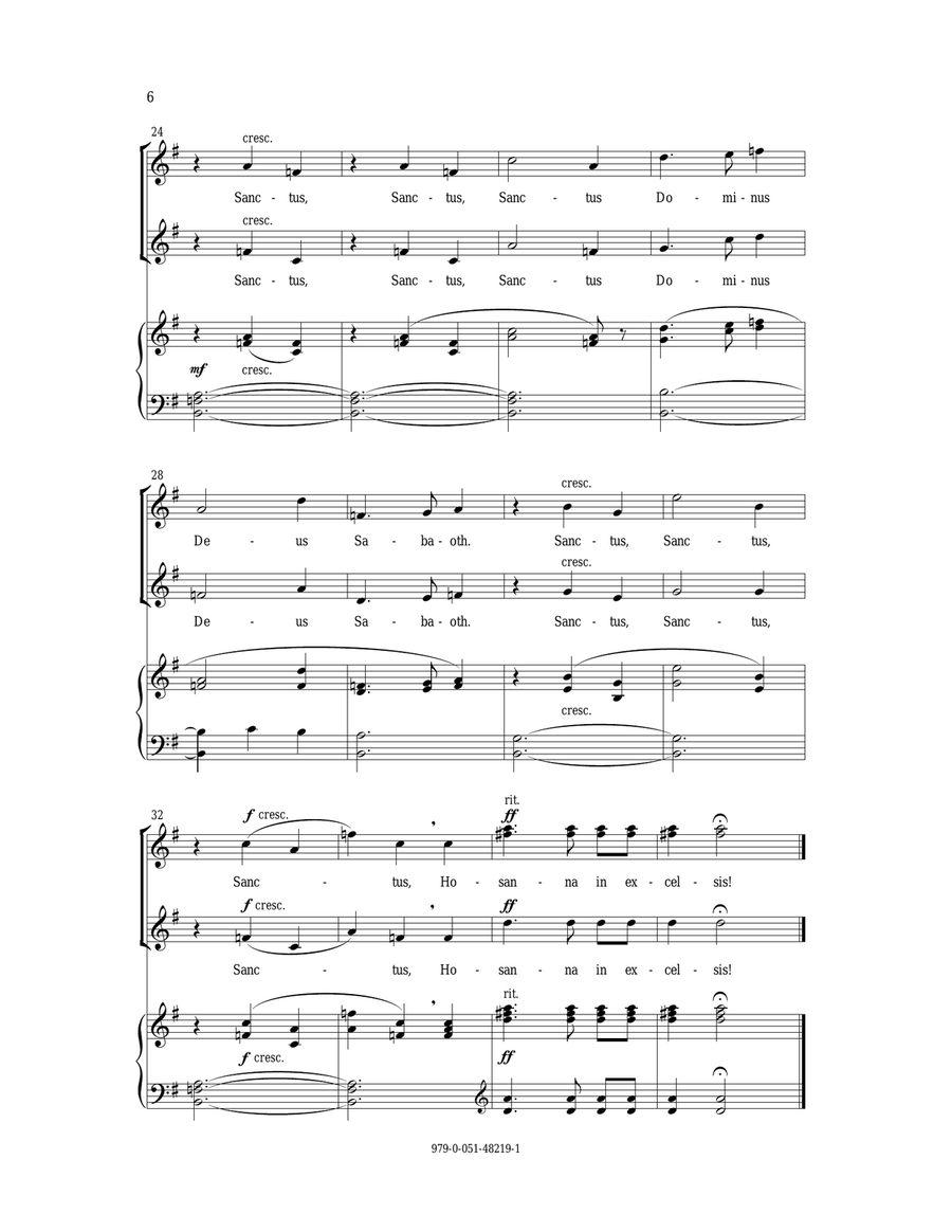 Healing The Brokenhearted (A Requiem Missa Brevis) SSA scores gallery preview page 6