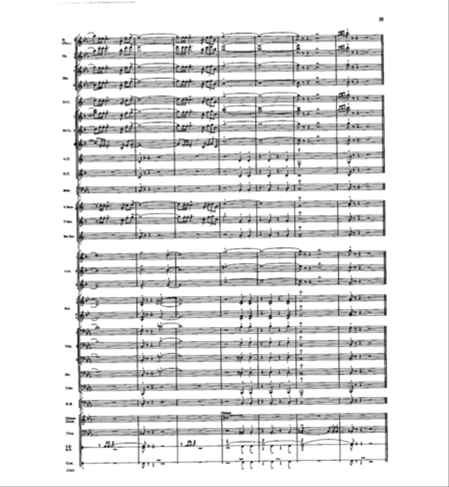 Symphonic Scenario Symphonic Scenario Concert Band scores gallery preview page 22