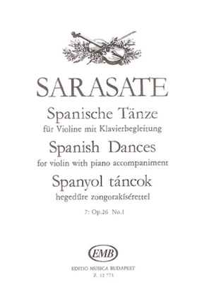 Book cover for Spanish Dances - Volume 7