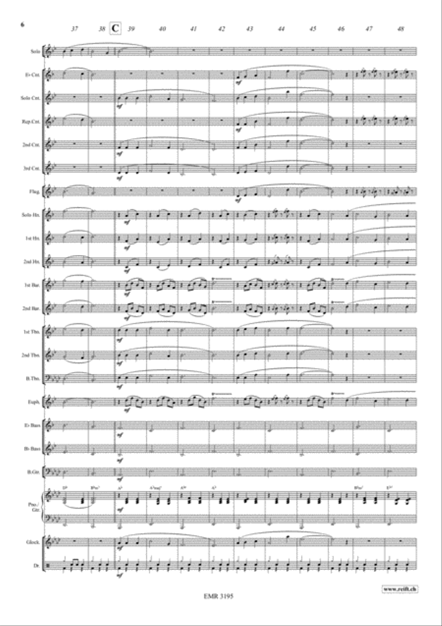 Lauretta Brass Band scores gallery preview page 7