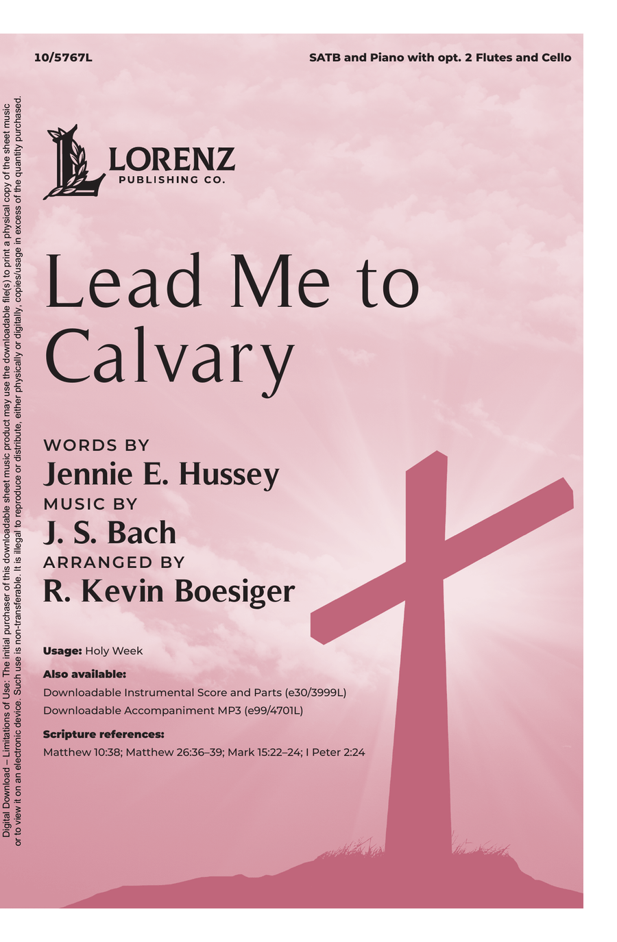 Lead Me to Calvary
