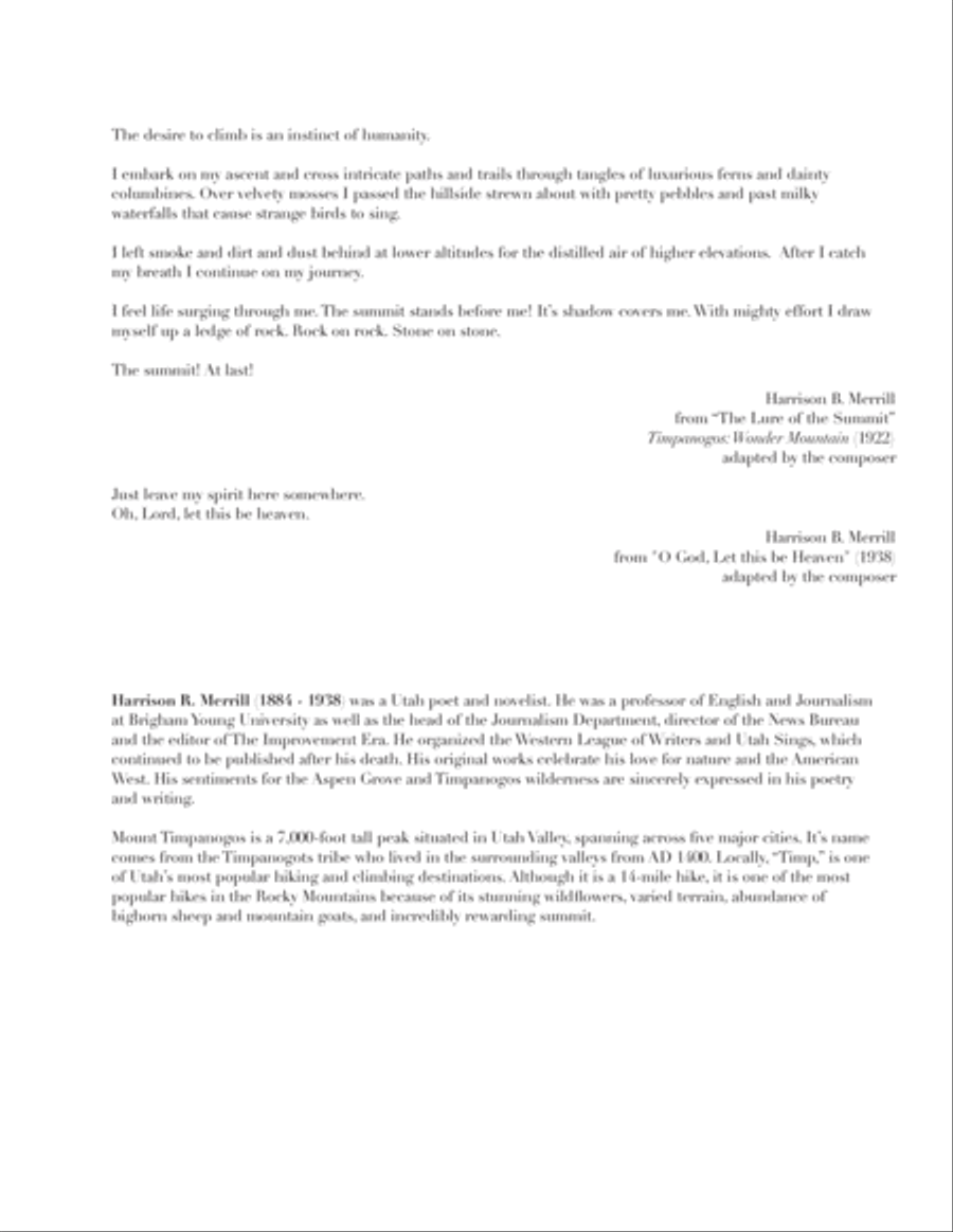 Let This Be Heaven ( s a t b + piano ) 4-Part scores gallery preview page 2