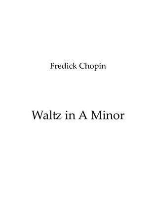 Book cover for Waltz in A minor