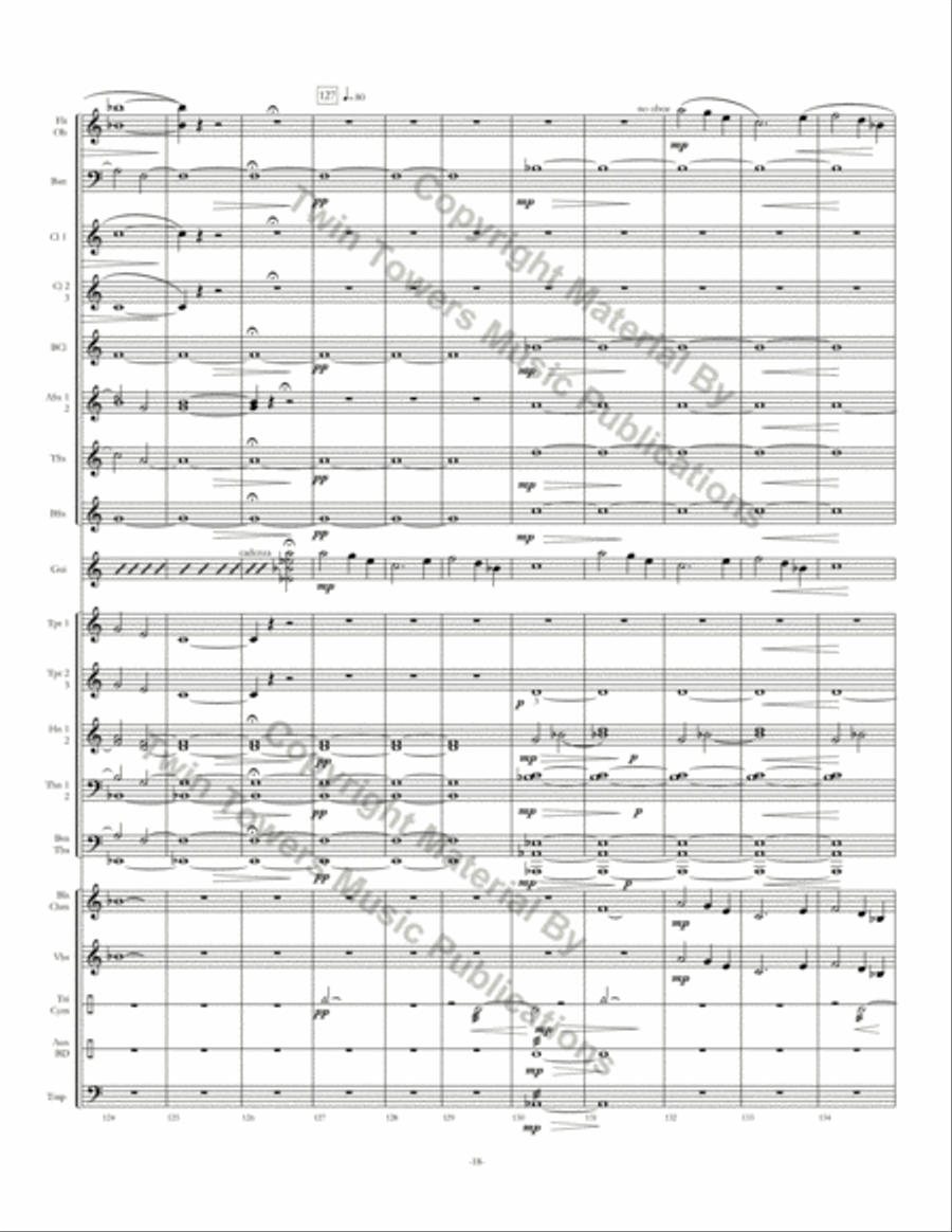 Almost Home Almost Home Concert Band scores gallery preview page 19