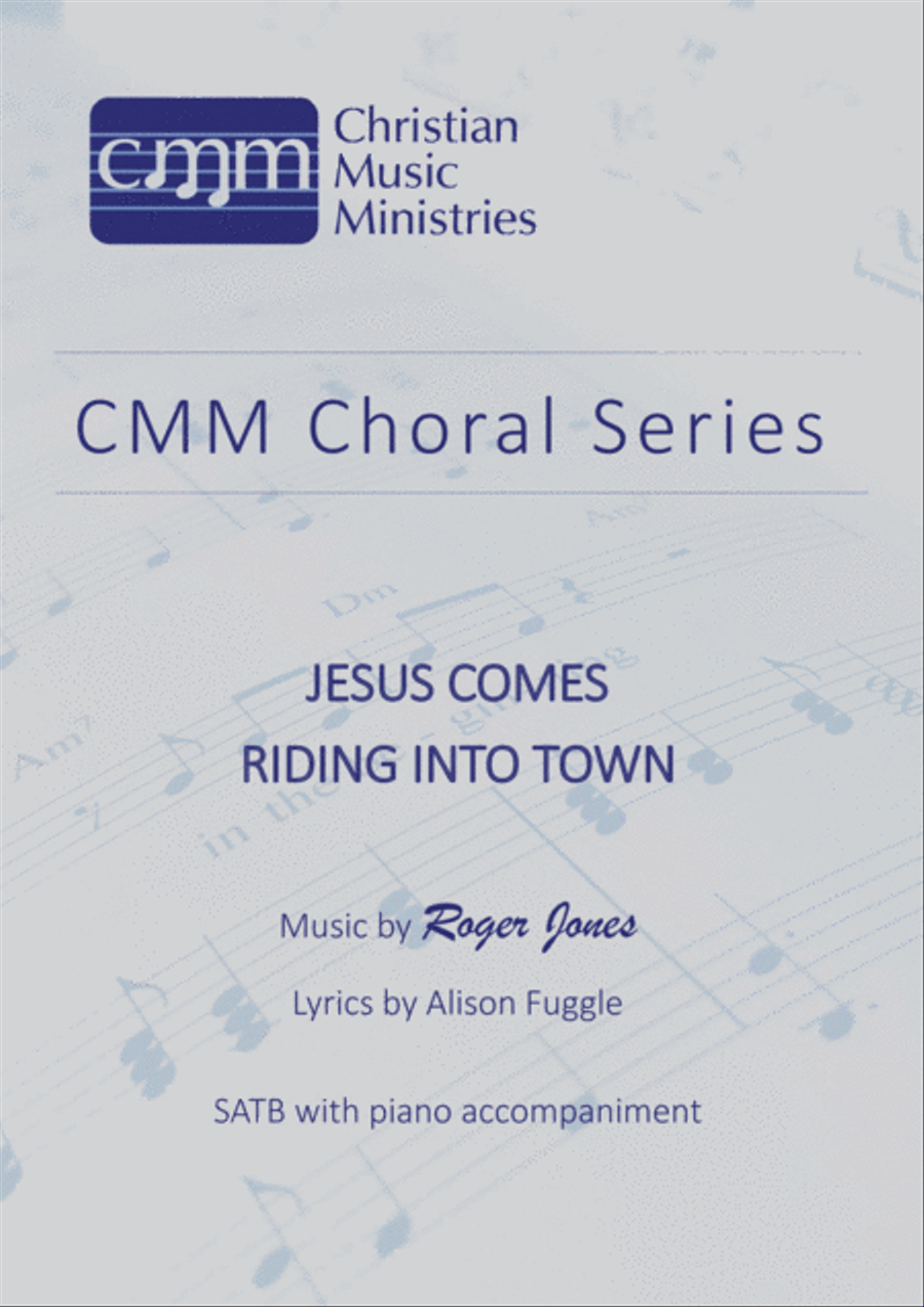 Jesus comes riding into town 4-Part scores gallery preview page 1