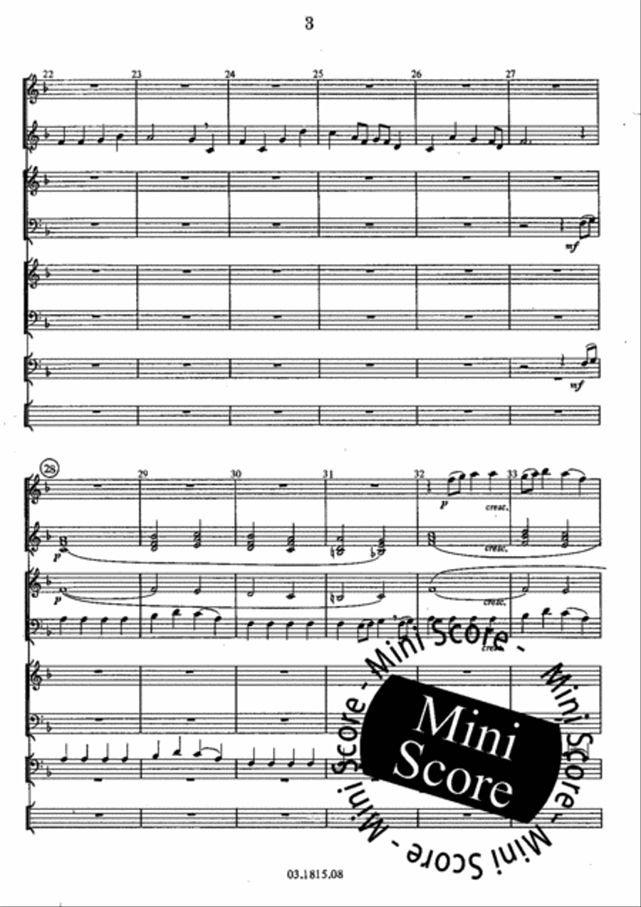 The Highlands Fanfare Band scores gallery preview page 34