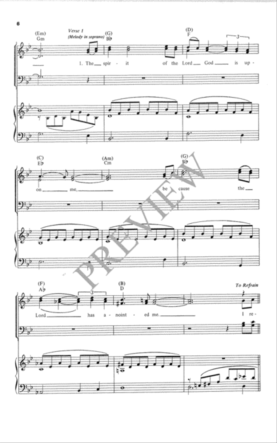 I Rejoice in the Lord I Rejoice in the Lord 4-Part scores gallery preview page 7