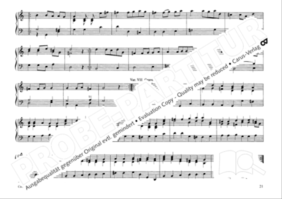 Estendorffer: Orgelwerke II (Organ Works II) Organ Solo scores gallery preview page 24