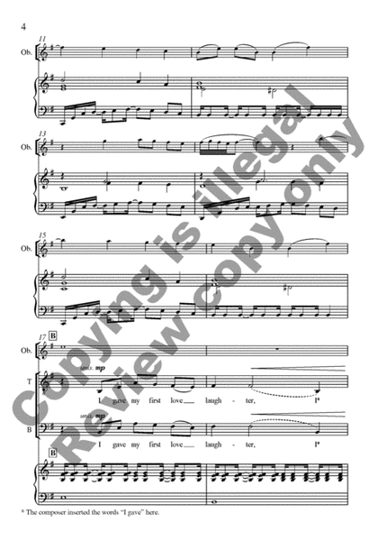 Who Gave My Soul to Me from For a Breath of Ecstasy (Choral Score) image number null