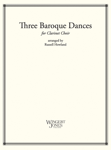 Three Baroque Dances