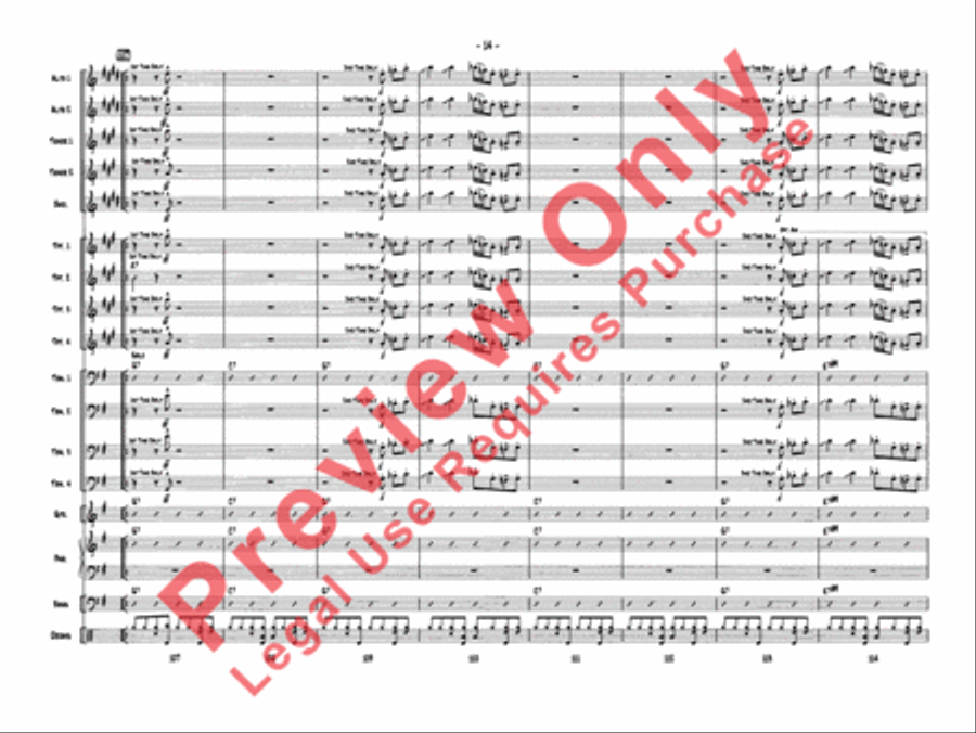 One Mint Julep Jazz Ensemble scores gallery preview page 17