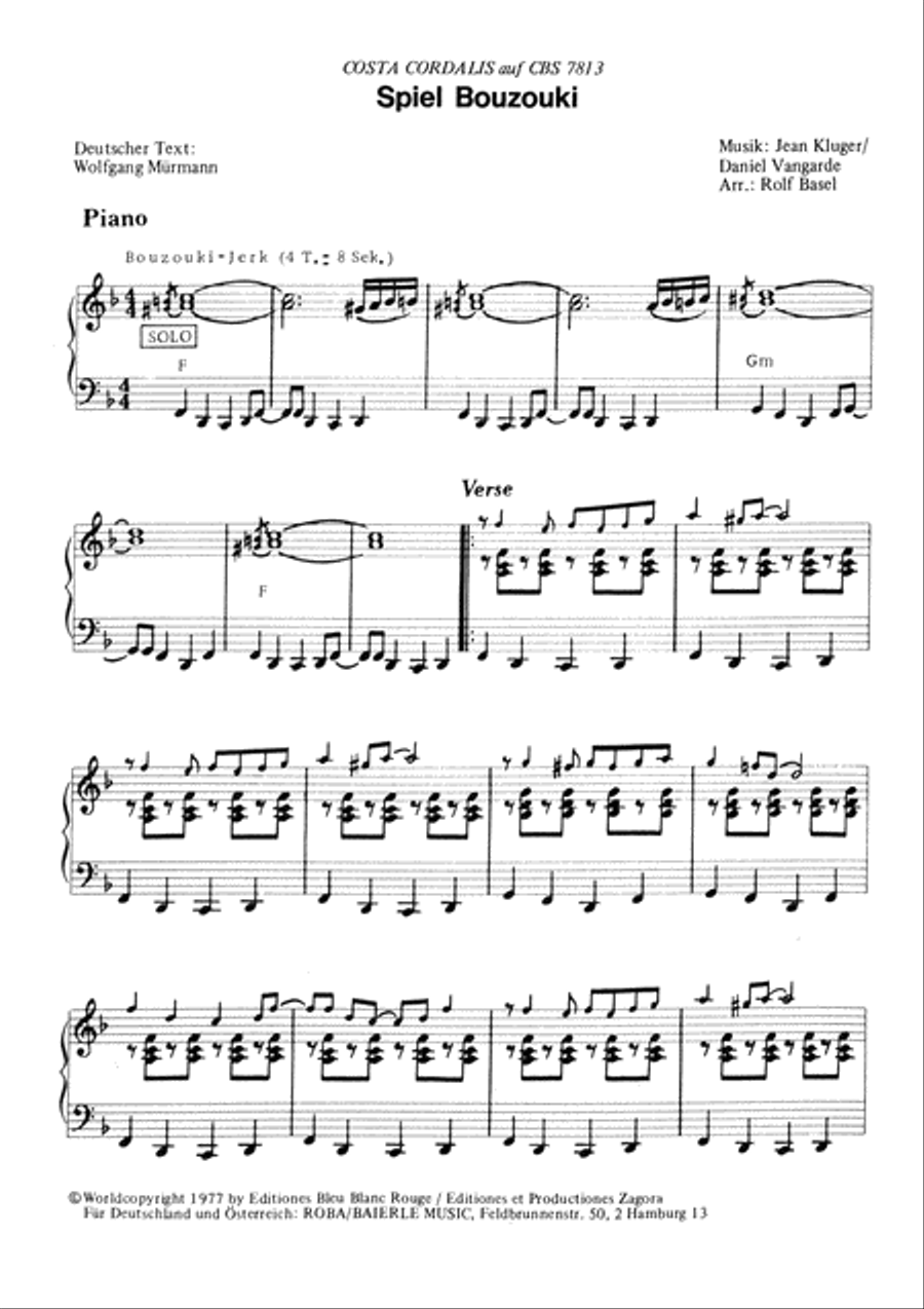 Spiel Bouzouki Spiel Bouzouki Saxophone scores gallery preview page 3