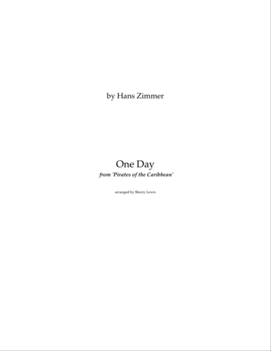 One Day Violin Solo scores gallery preview page 2