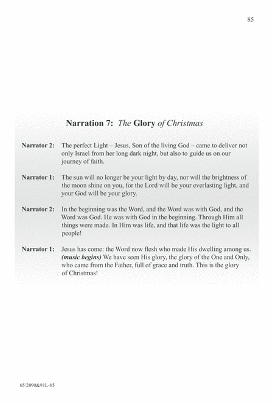 The Glory of Christmas