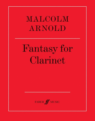 Book cover for Arnold - Fantasy For Clarinet