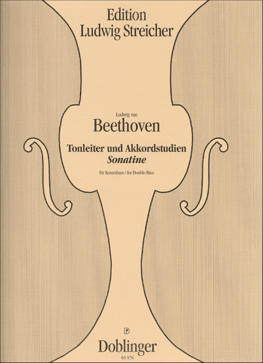 Sonatine Double Bass scores gallery preview page 1