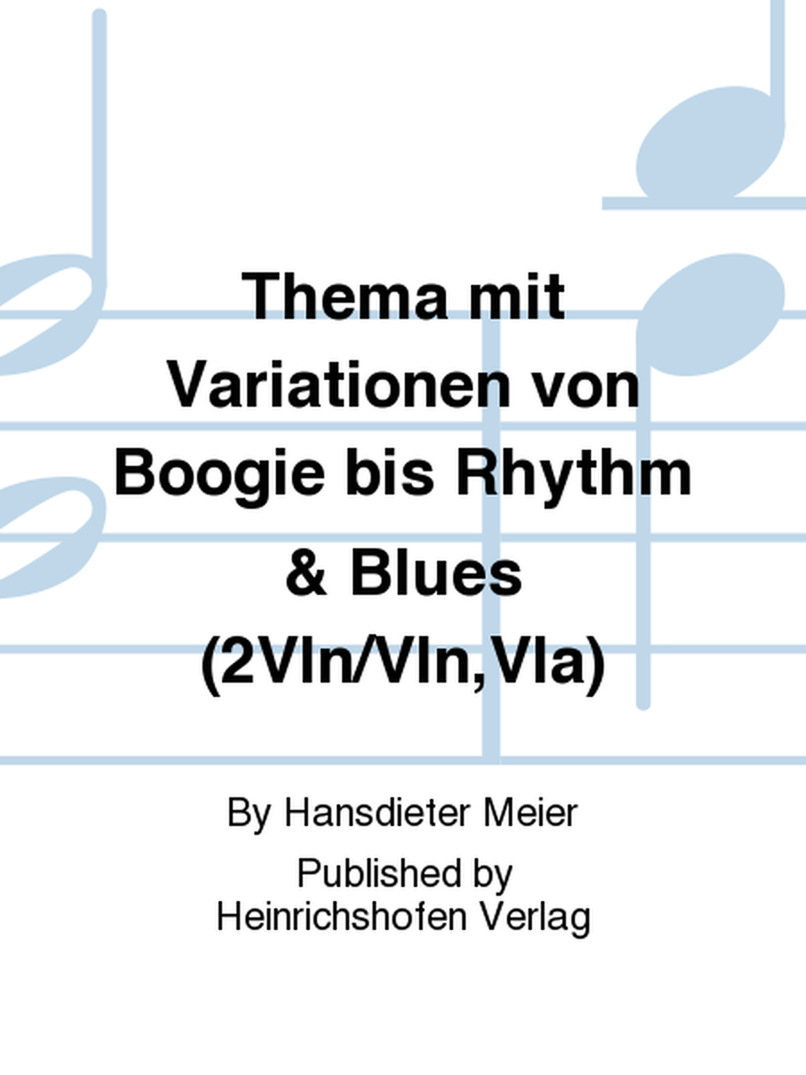 Thema mit Variationen von Boogie bis Rhythm & Blues