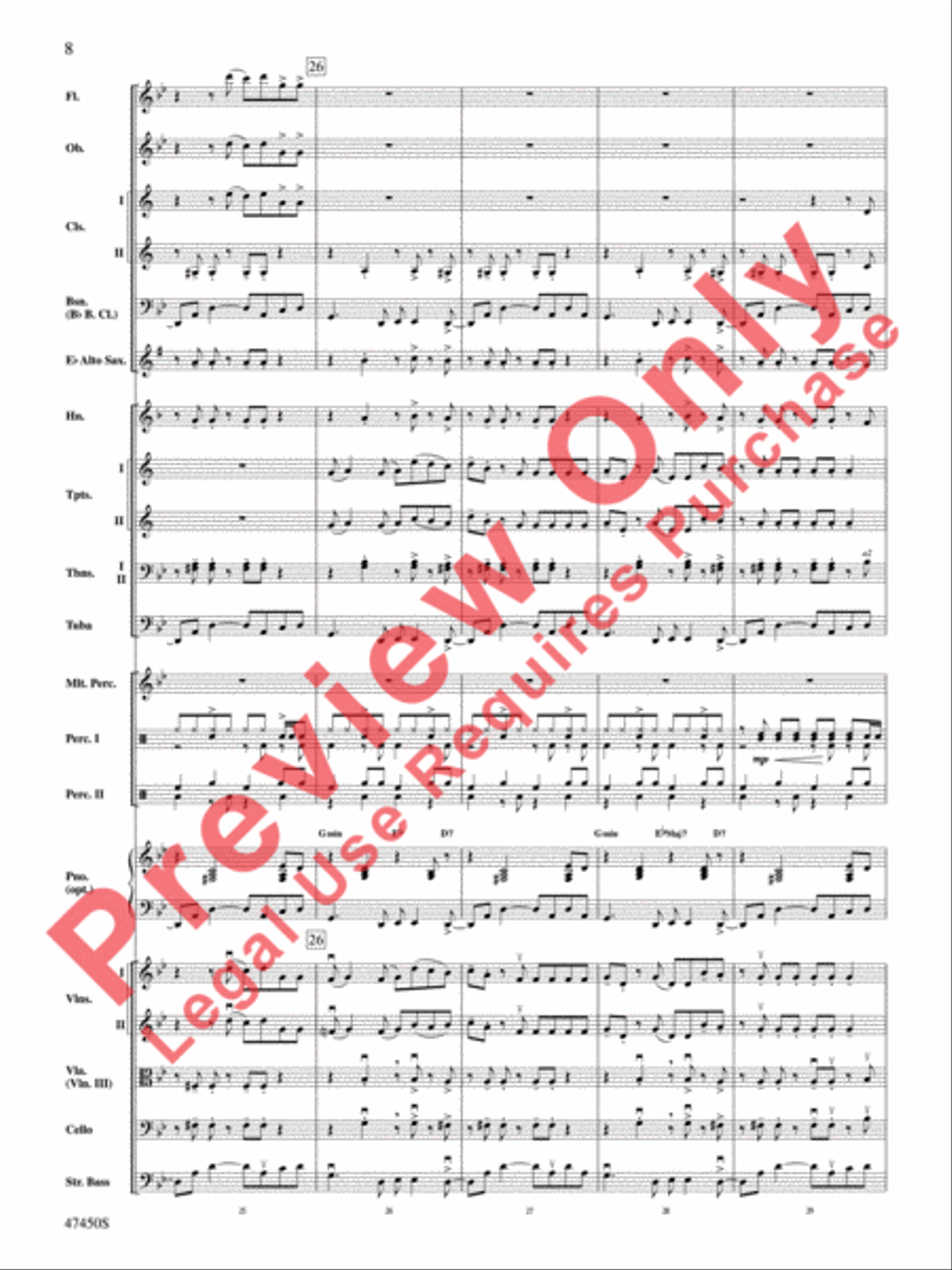 Havana Havana Full Orchestra scores gallery preview page 9