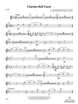 Clarinet Bell Carol: Flute