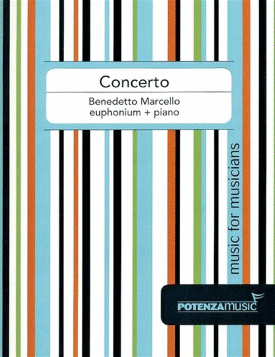 Concerto for Euphonium and Piano Euphonium scores gallery preview page 1