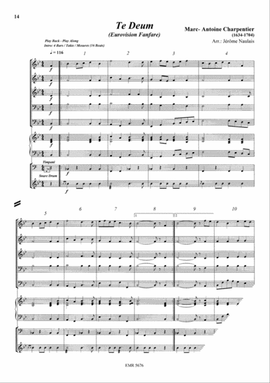 Album Volume 5 Brass Band scores gallery preview page 7