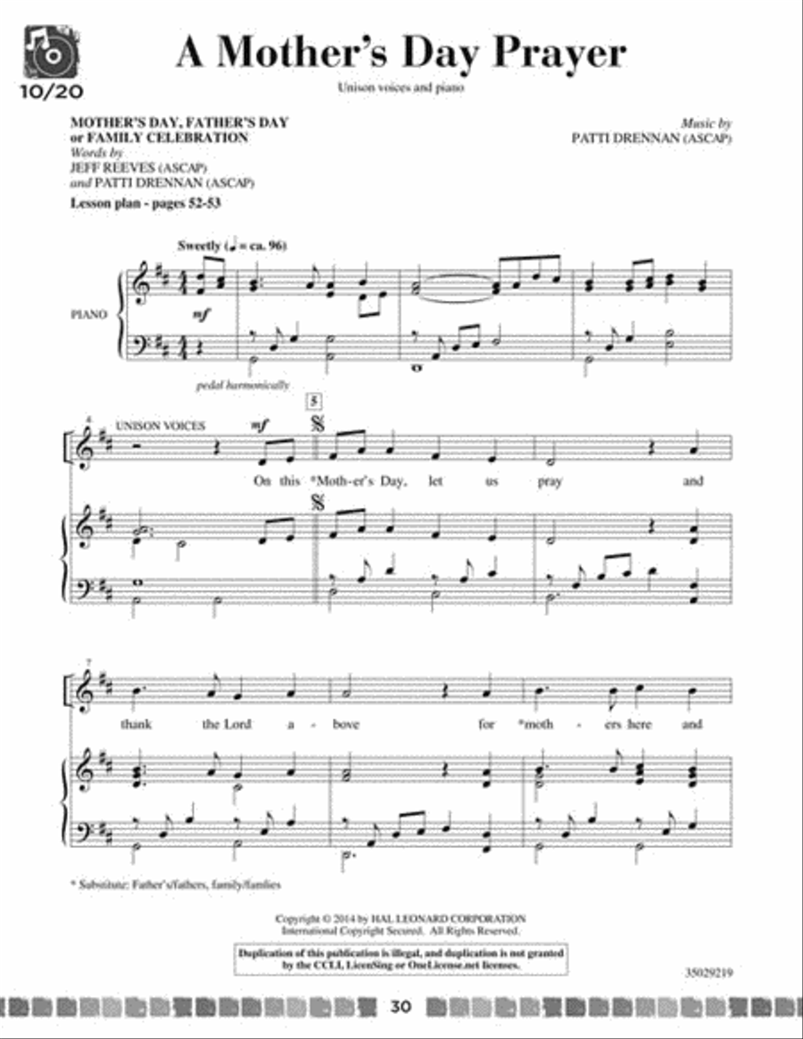 Sing and Celebrate 3! Sacred Songs for Young Voices Sing and Celebrate 3! Sacred Songs for Young Voices Unison Choir scores gallery preview page 6