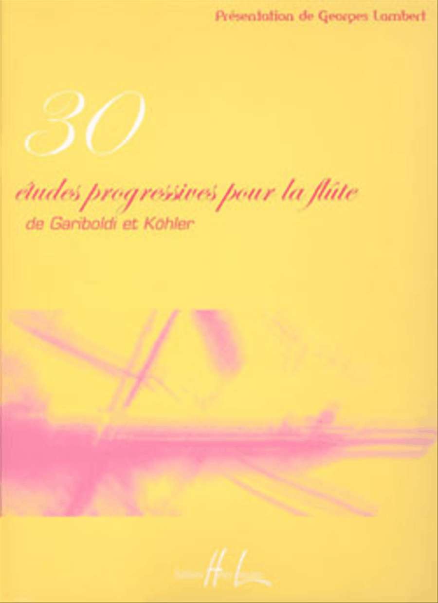 Etudes Progressives (30) Flute Solo scores gallery preview page 1
