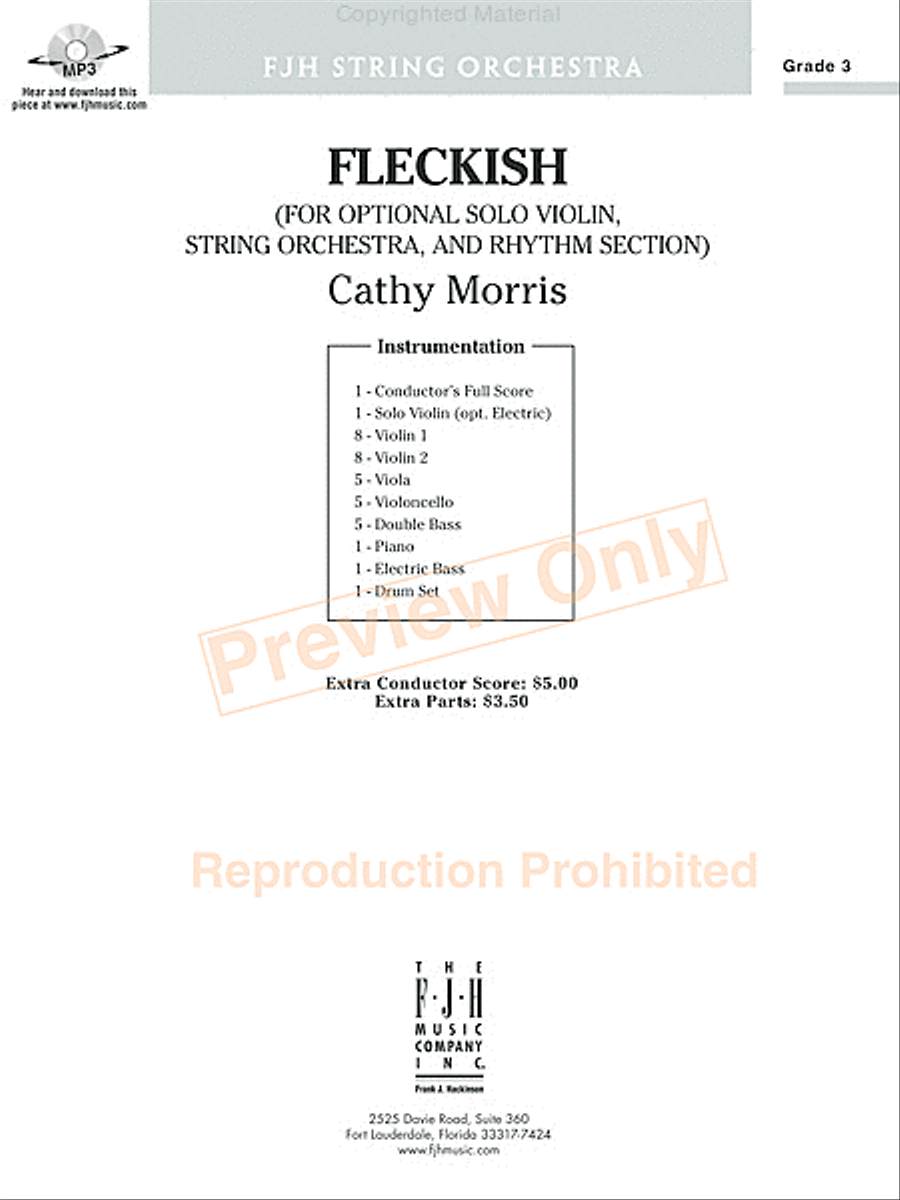 Fleckish String Orchestra scores gallery preview page 2