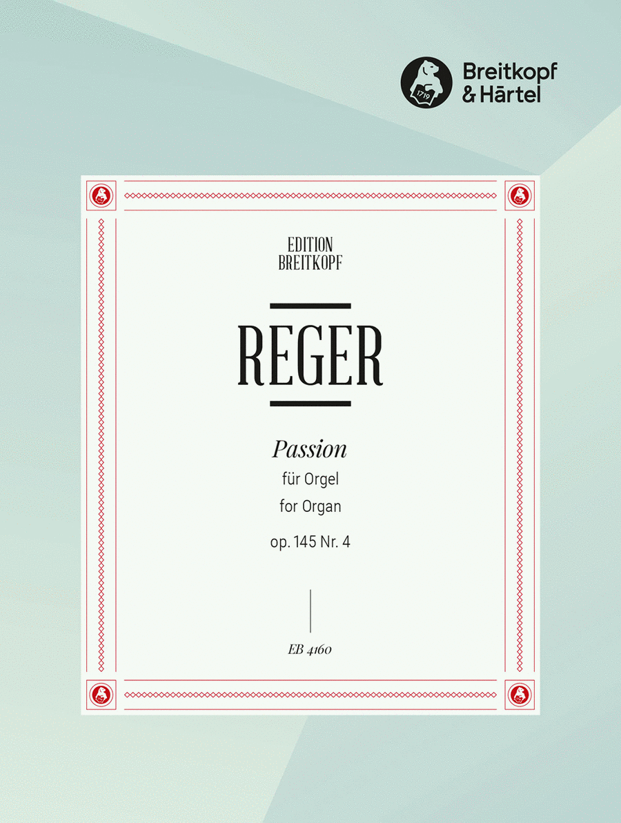 Sieben Orgelstucke op.145 Nr. 4
