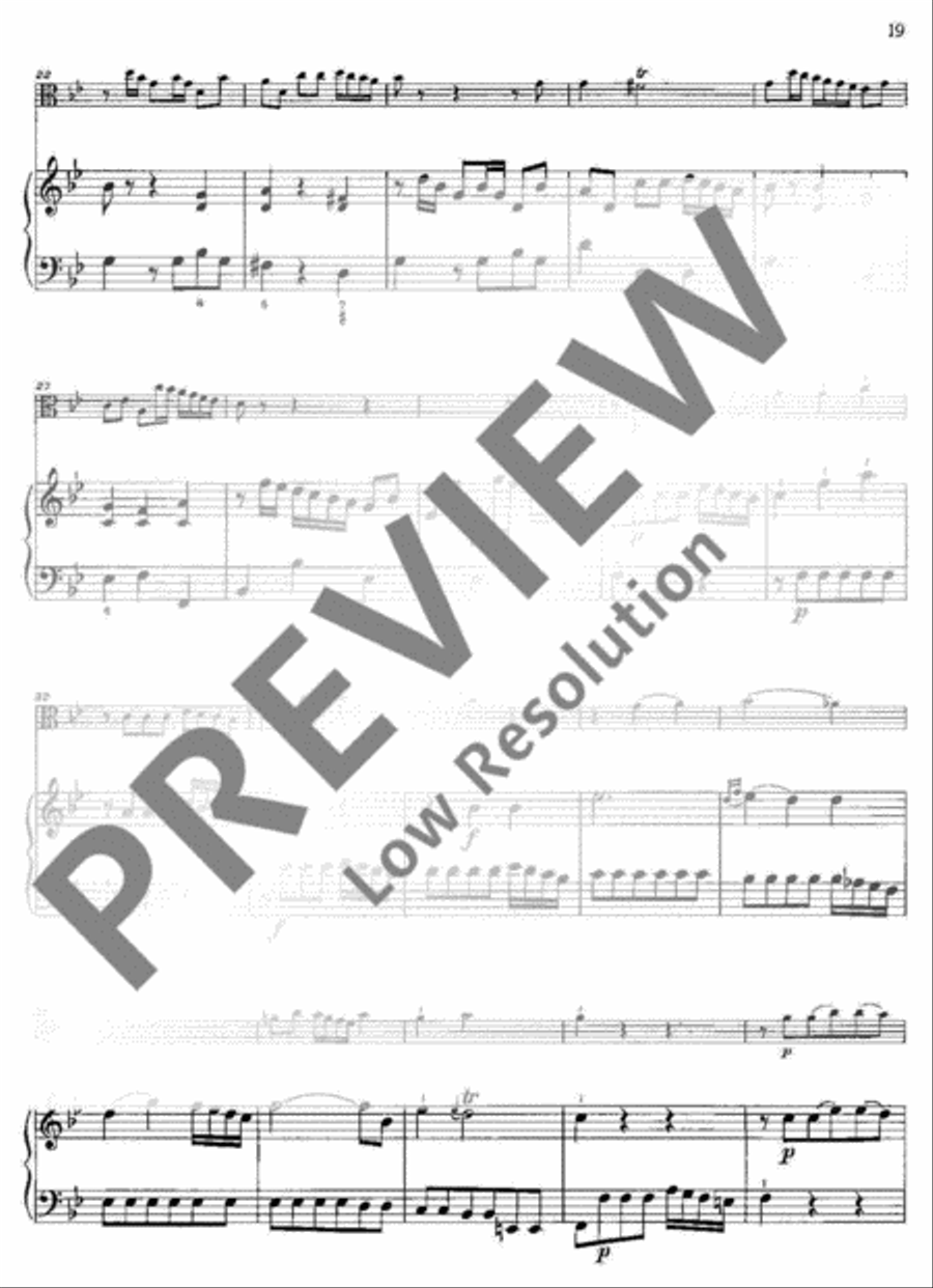 Sonata G Minor Cello scores gallery preview page 20