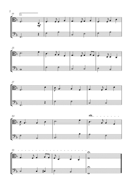 Traditional - Auld Lang Syne for Viola and Cello image number null