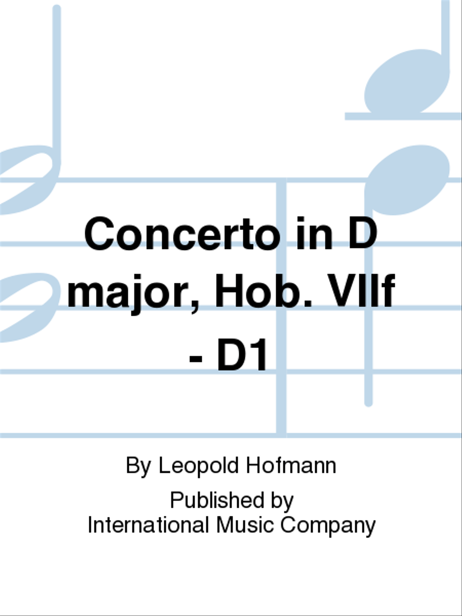 Concerto In D Major, Hob. Viif: D1 Flute Solo scores gallery preview page 1