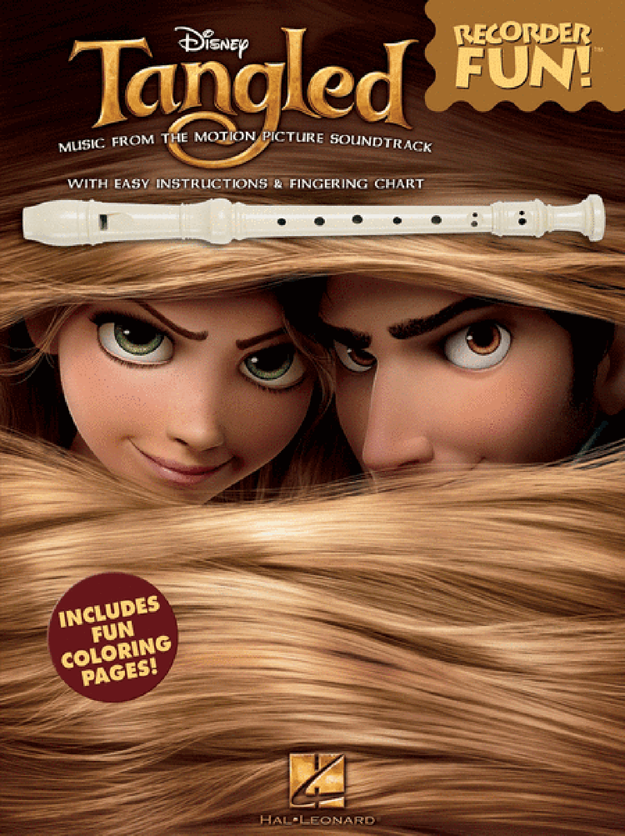 Tangled - Recorder Fun! Recorder scores gallery preview page 1