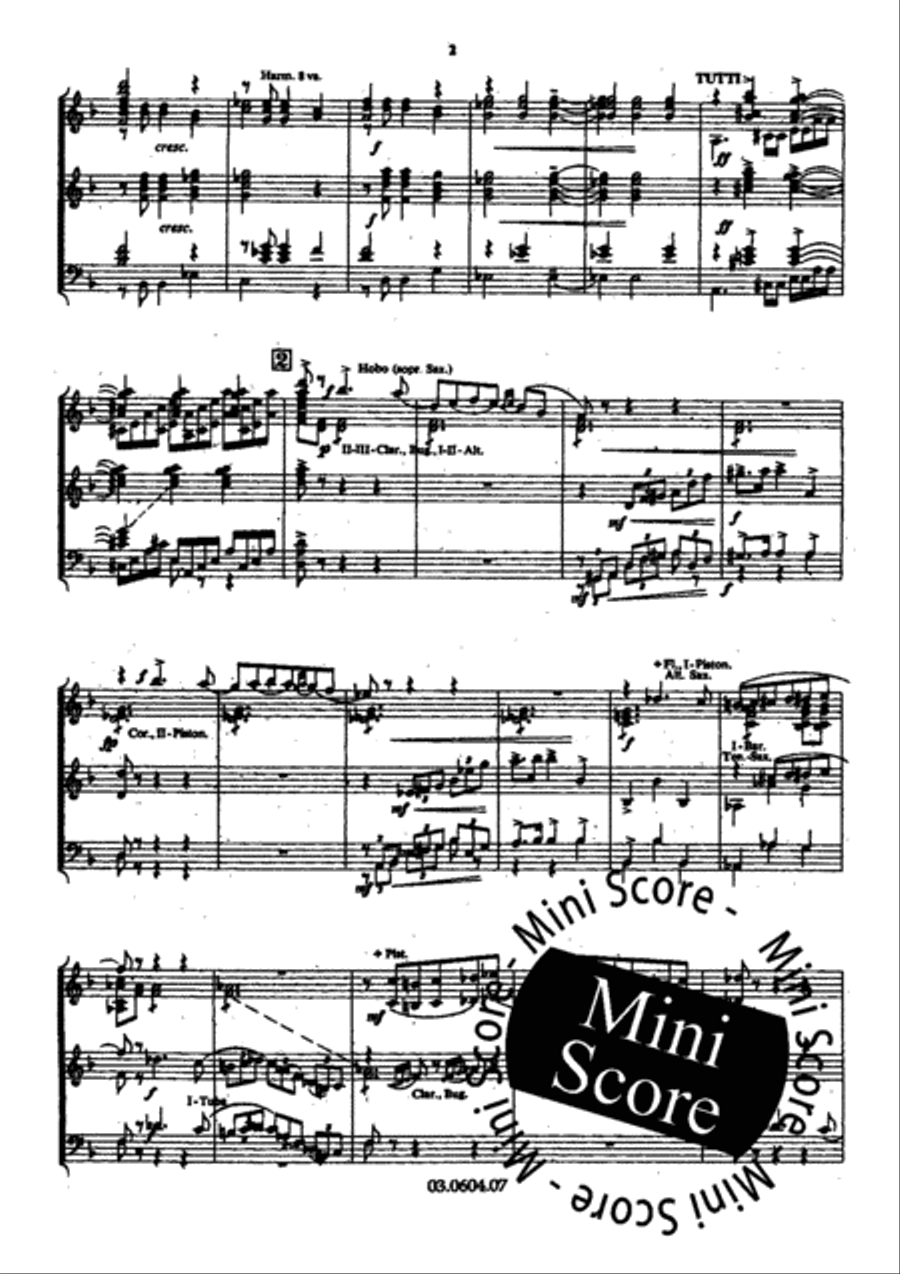 Ouverture 1812 (Solenelle) Concert Band scores gallery preview page 6