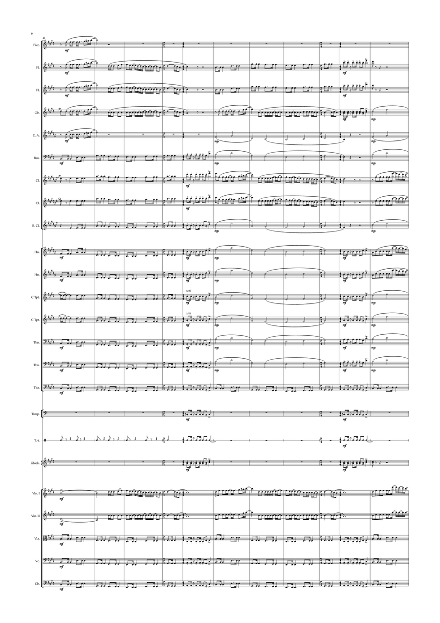 Africa Full Orchestra scores gallery preview page 6
