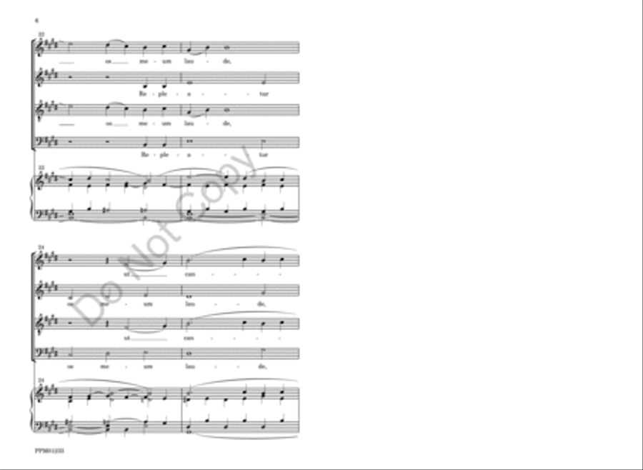 Musica Dei Donum Optimi 4-Part scores gallery preview page 9