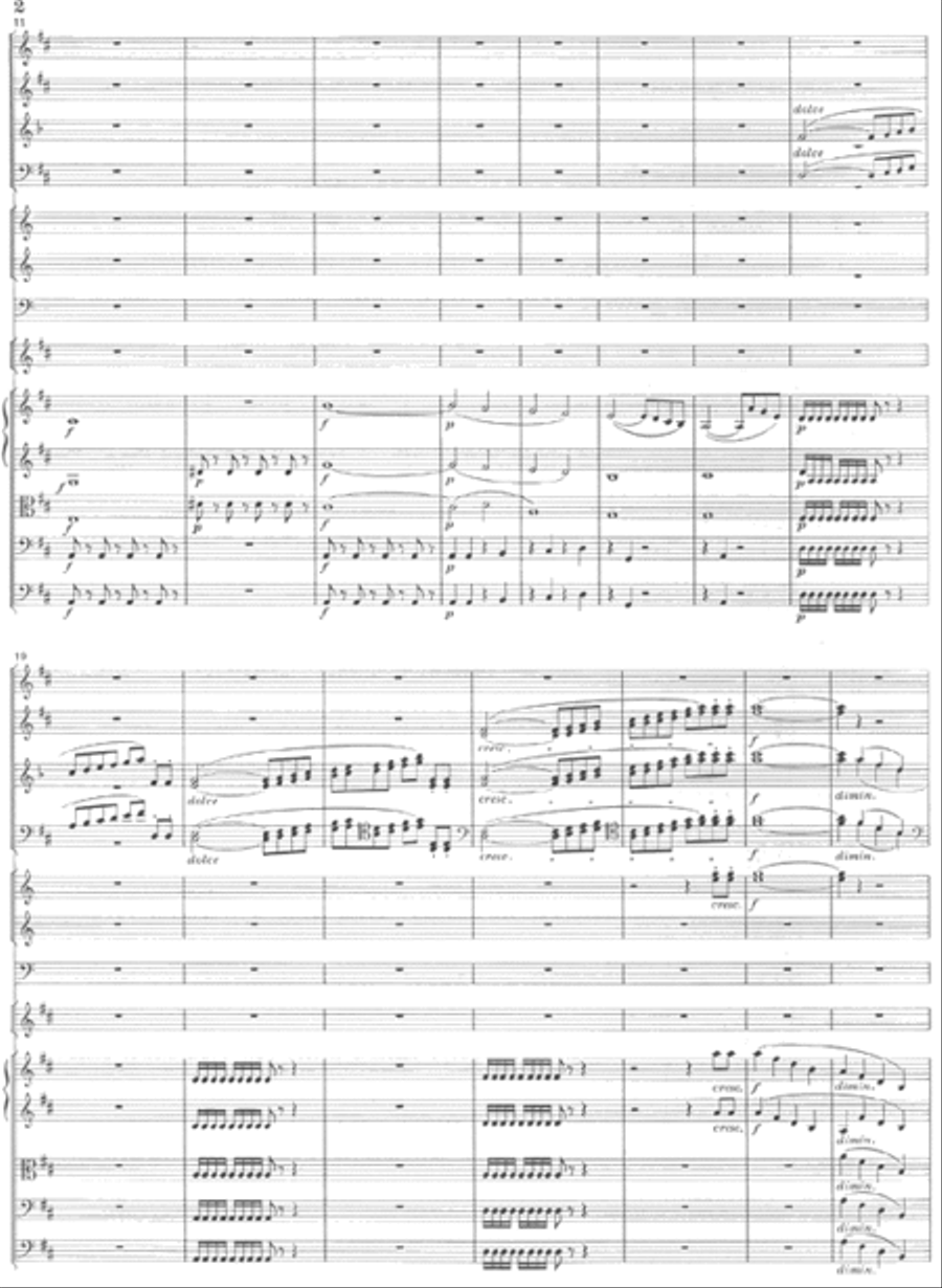 Concerto D major for Violin and Orchestra op. 61 Violin Solo scores gallery preview page 3