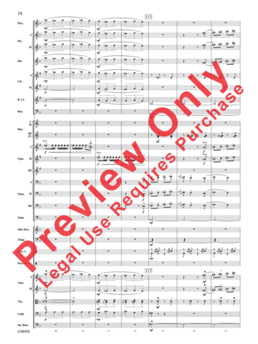Gershwin by George! Full Orchestra scores gallery preview page 19