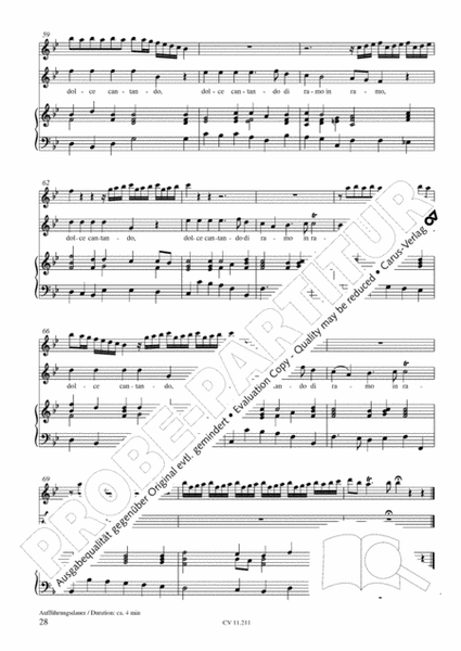 Flauto e voce III