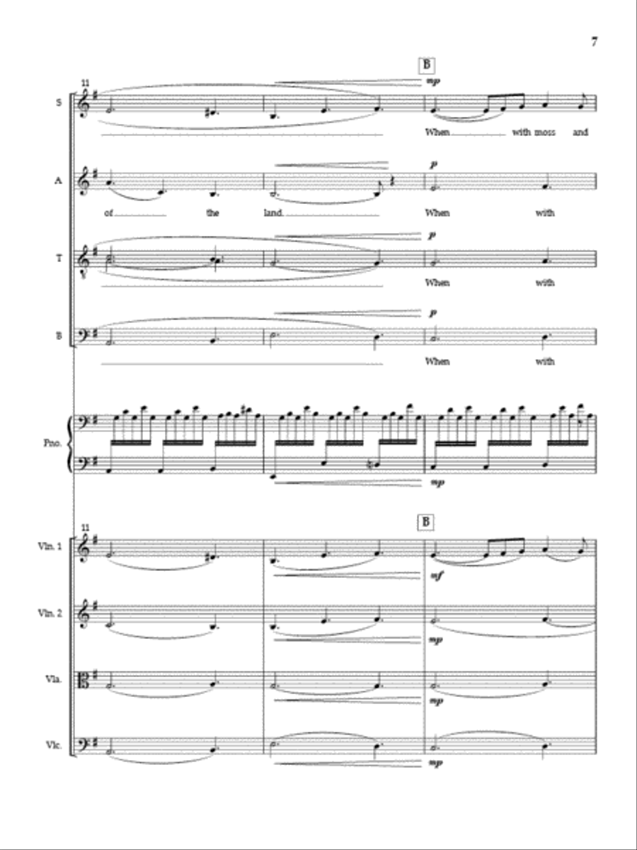 The Rose (Full Score and Instrumental Parts) Divisi scores gallery preview page 6