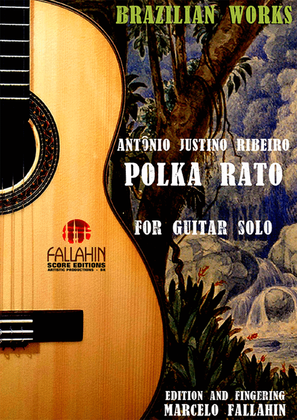 Book cover for POLKA RATO - ANTÔNIO JUSTINO RIBEIRO - FOR GUITAR SOLO
