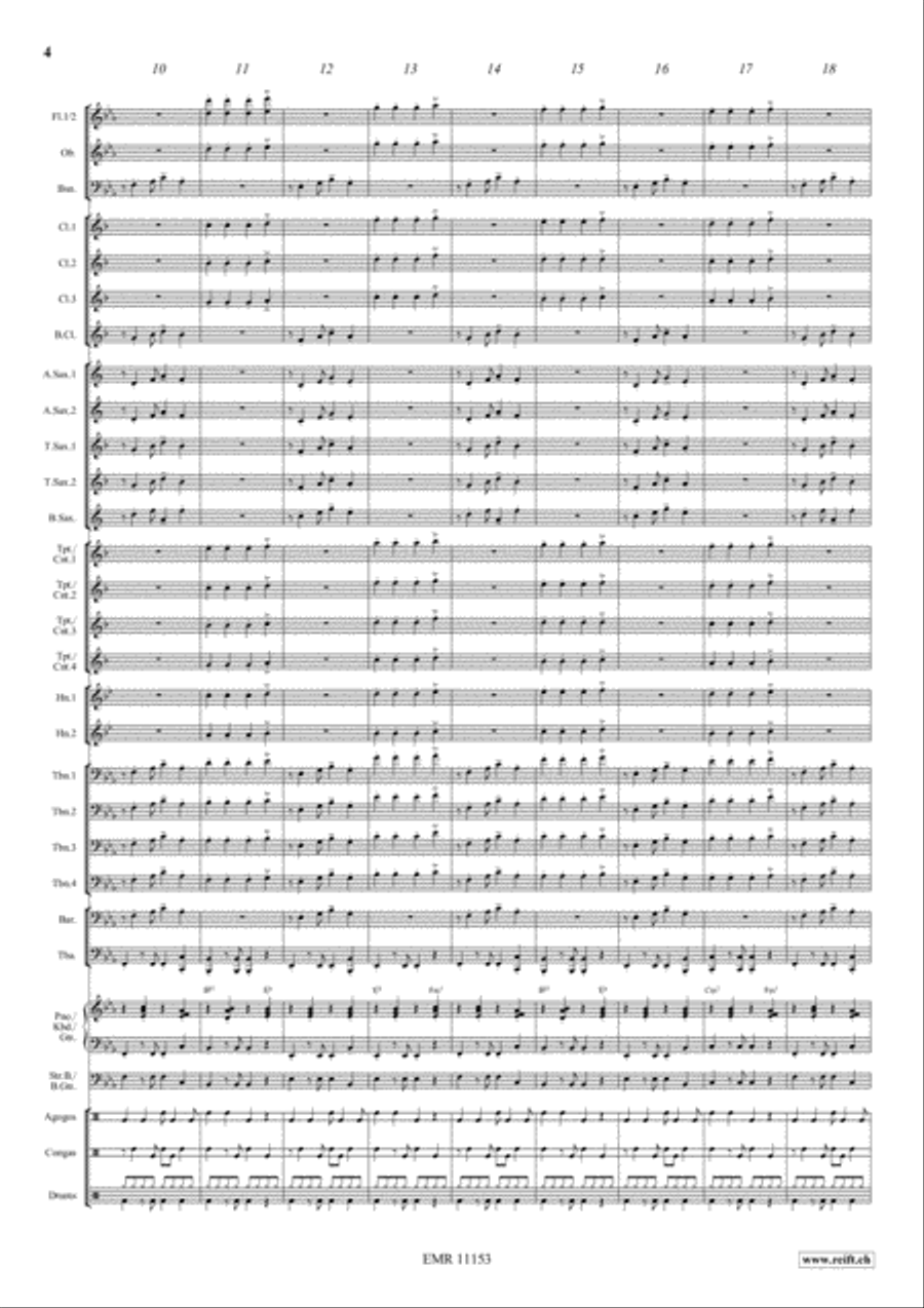 Aquarius Samba Concert Band scores gallery preview page 5