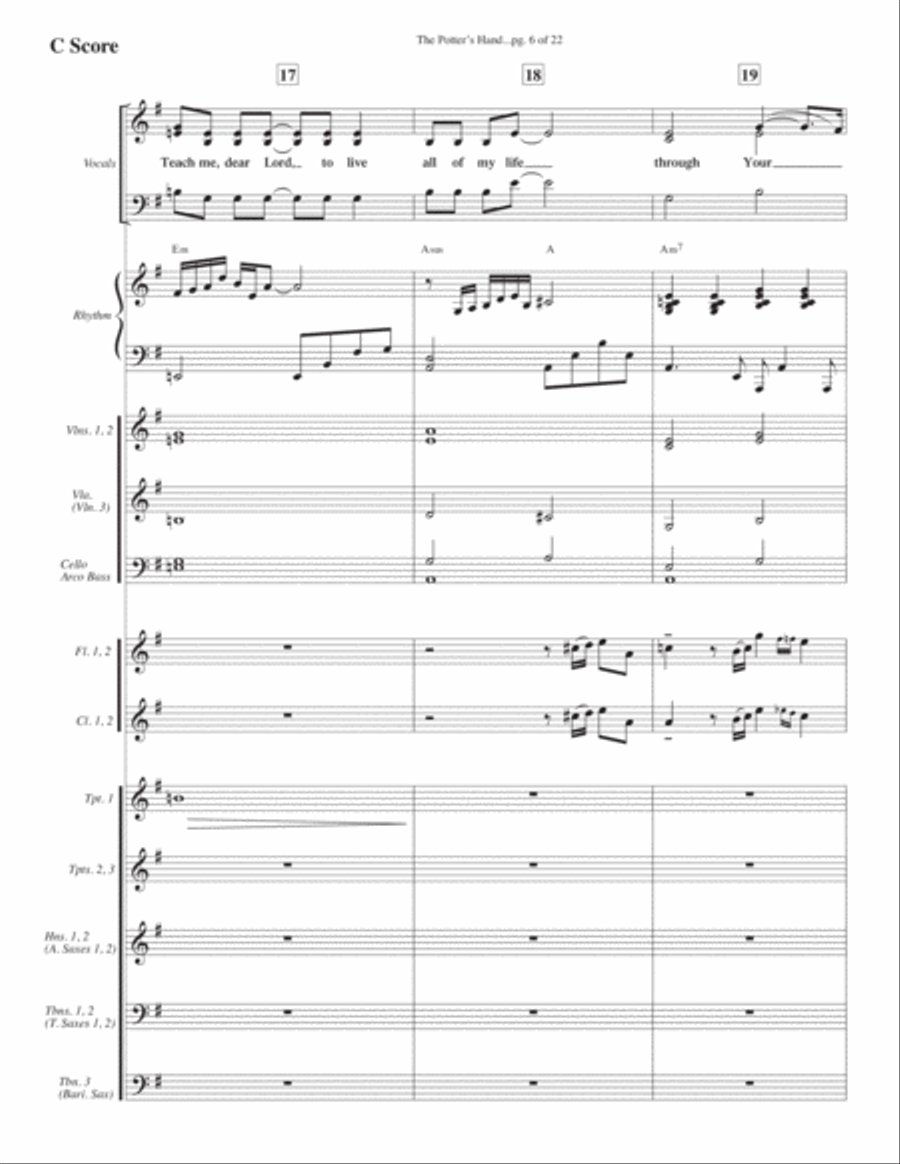 The Potter's Hand Voice scores gallery preview page 6