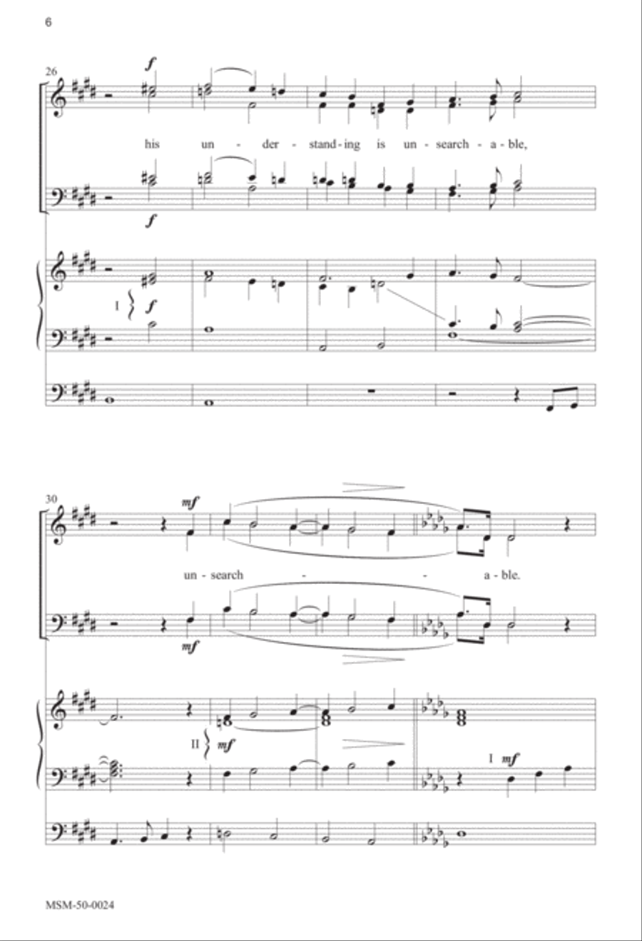 Have You Not Known? 4-Part scores gallery preview page 5