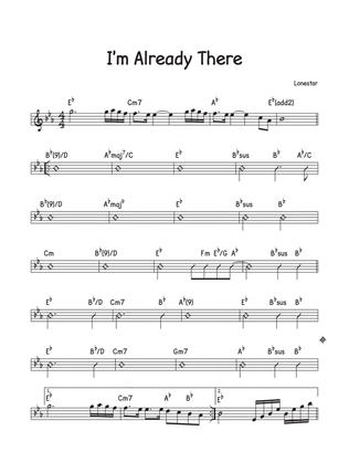 Book cover for I'm Already There