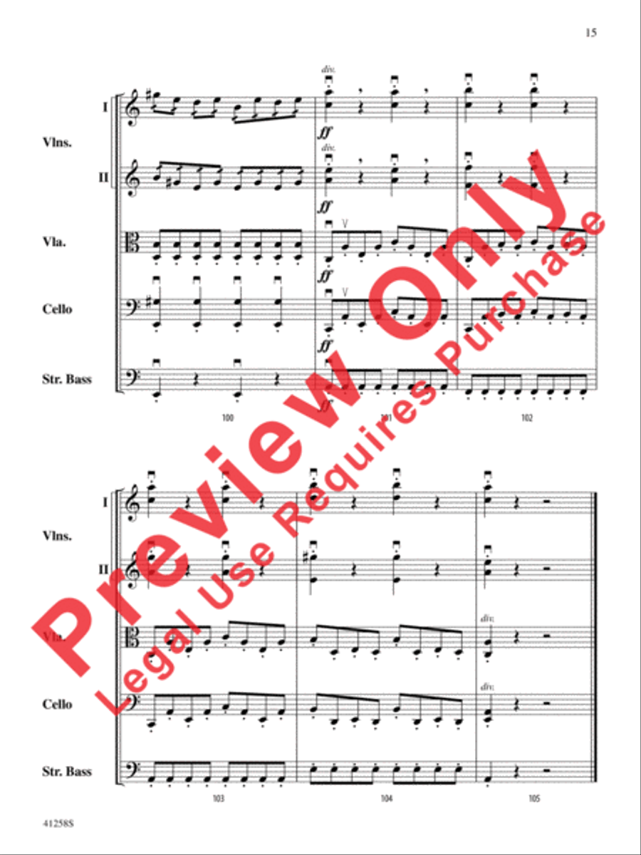 Boreas Boreas String Orchestra scores gallery preview page 16
