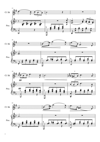Franz Schubert - Ständchen (Serenade) D.957 for Clarinet and Piano