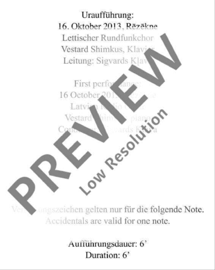 The Fruit of Silence Mixed Choir scores gallery preview page 4