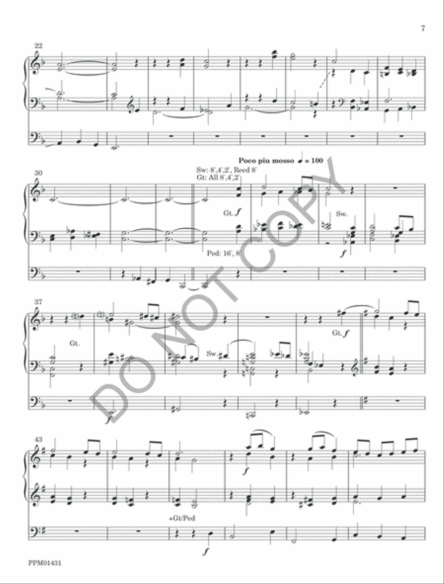Thanksgiving and Harvest Thanksgiving and Harvest Organ scores gallery preview page 10